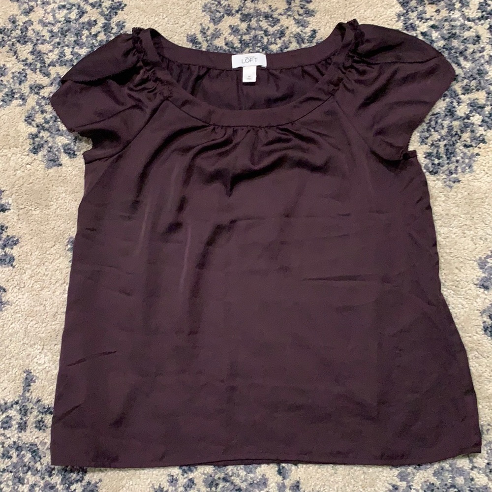 🌟SALE LOFT size Medium Purple Top